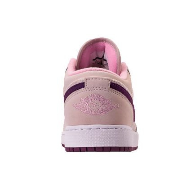 Air Jordan 1 Low'Night Purple' GS Night Purple/Pro Purple-Desert Sand-Light Arctic Pink 554723-500