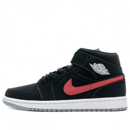 Air Jordan 1 Mid GS Black 554725-065