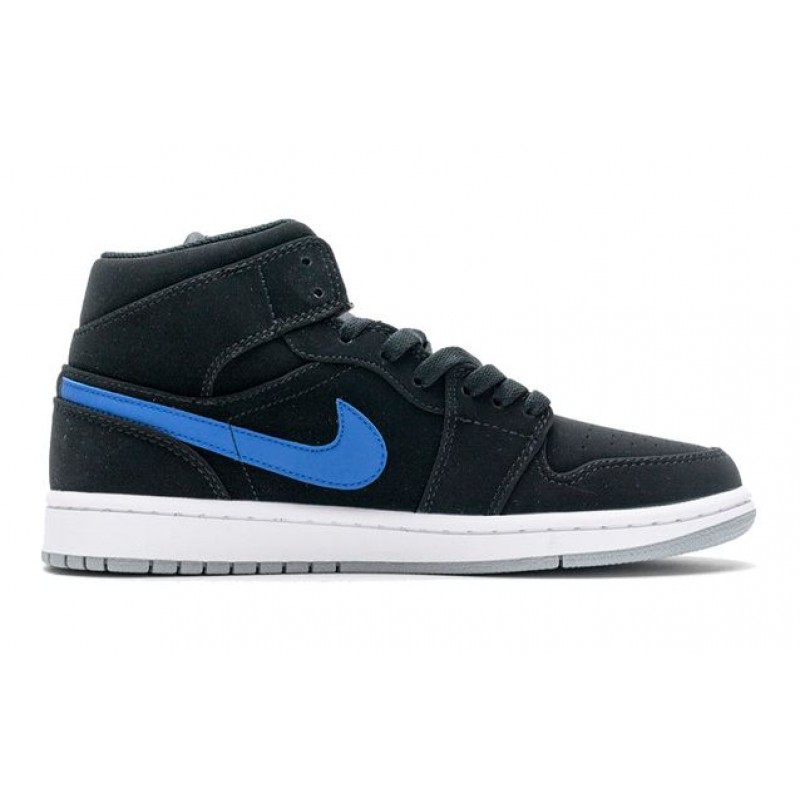 Air Jordan 1 Mid GS Black 554725-065