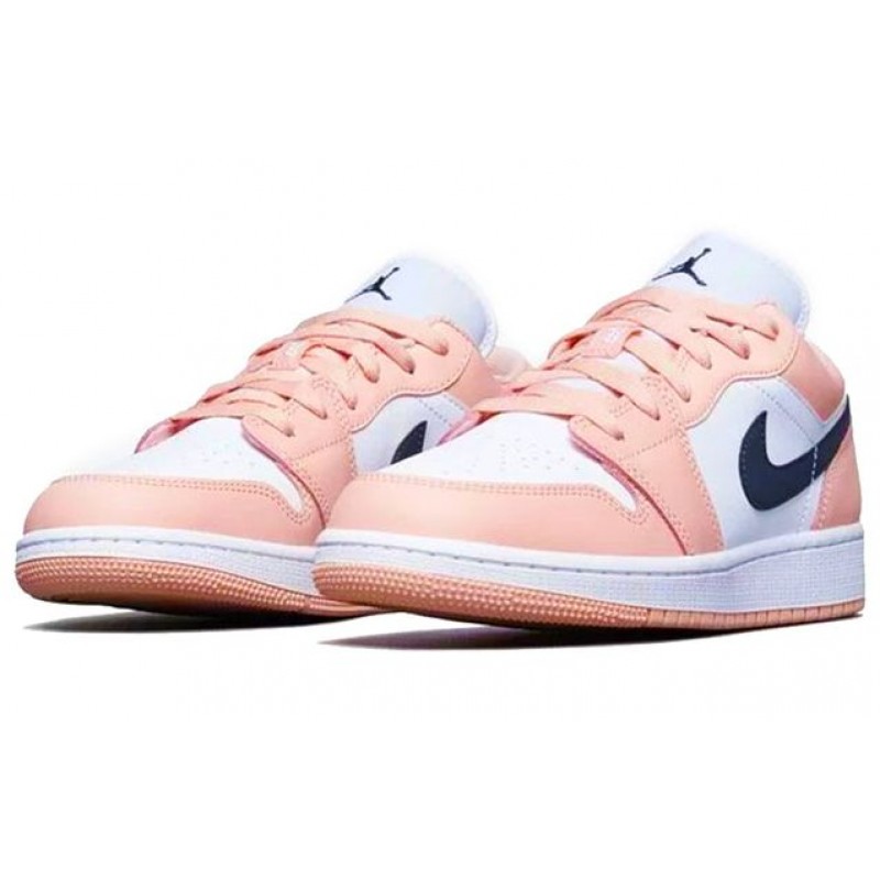 Air Jordan 1 Low GS Light Arctic Pink 553560-800