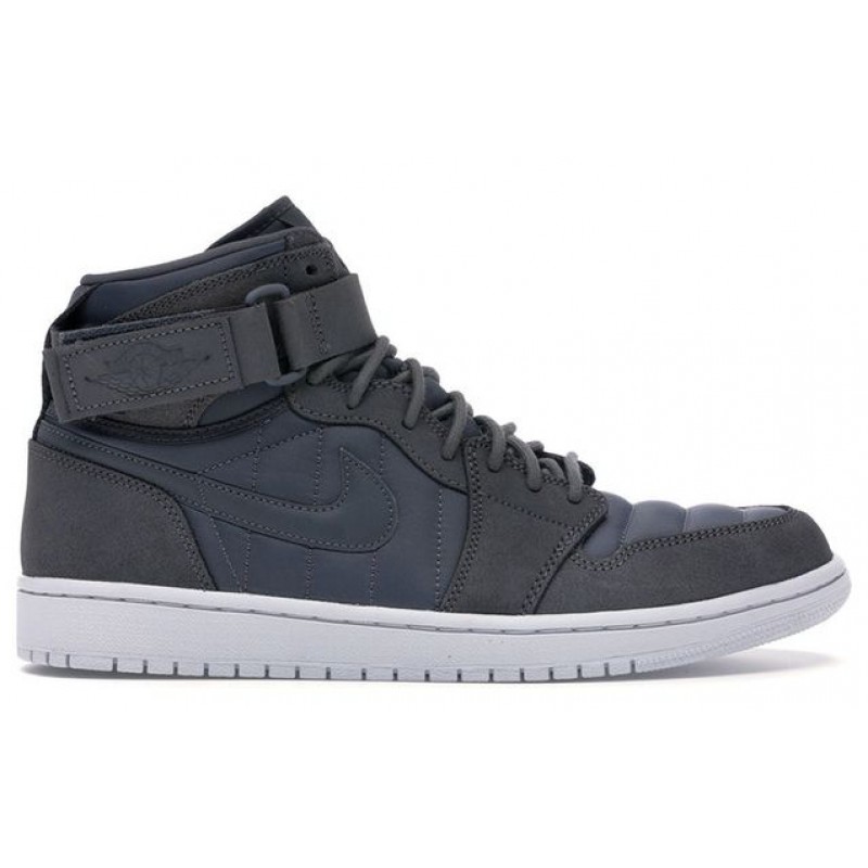 Air Jordan 1 High STRAP DARK GREY/DARK GREY-PURE PLATINUM 342132-005