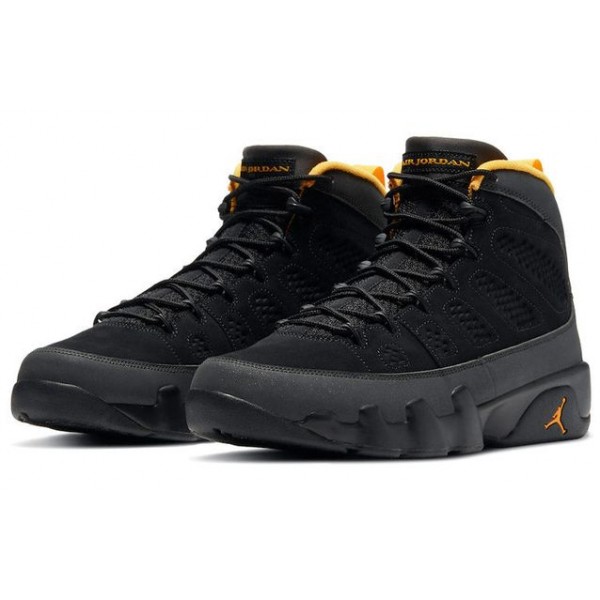 Air Jordan 9 Retro Dark Charcoal University Gold CT8019-070