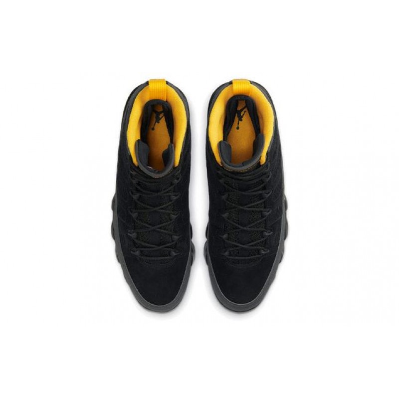 Air Jordan 9 Retro Dark Charcoal University Gold CT8019-070