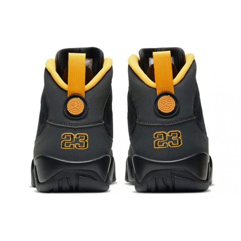 Air Jordan 9 Retro Dark Charcoal University Gold CT8019-070