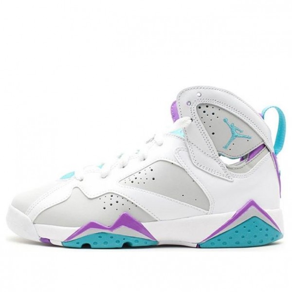 Air Jordan 7 Retro GS 'Natural Grey Blue' Ntrl Gry/Mnrl Bl-Bright Vlt-Whi 442960-001