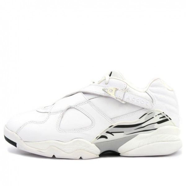 Air Jordan 8 Retro Low 'White Metallic Silver' 2003 White/Chrome-Silver 306157-101