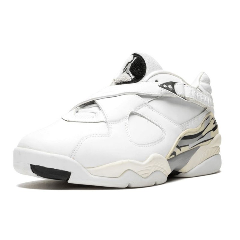 Air Jordan 8 Retro Low 'White Metallic Silver' 2003 White/Chrome-Silver 306157-101