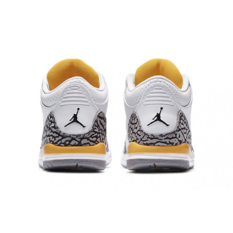 Air Jordan 3 Retro PS 'Laser Orange' White/Laser Orange/Cement Grey/Black 441141-108