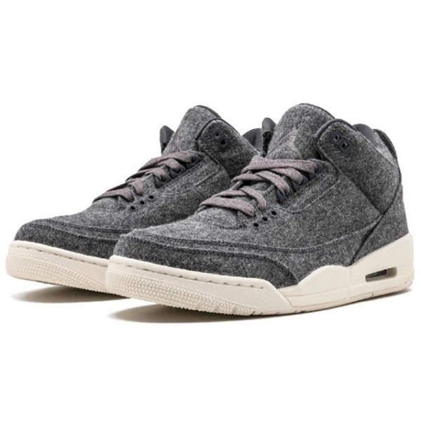 Air Jordan 3 Retro Wool Dark Grey 854263-004