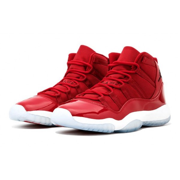 Air Jordan 11 Retro BG Win Like 96 - Gym Red 378038-623