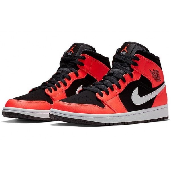 Air Jordan 1 Mid Black Infrared 554724-061