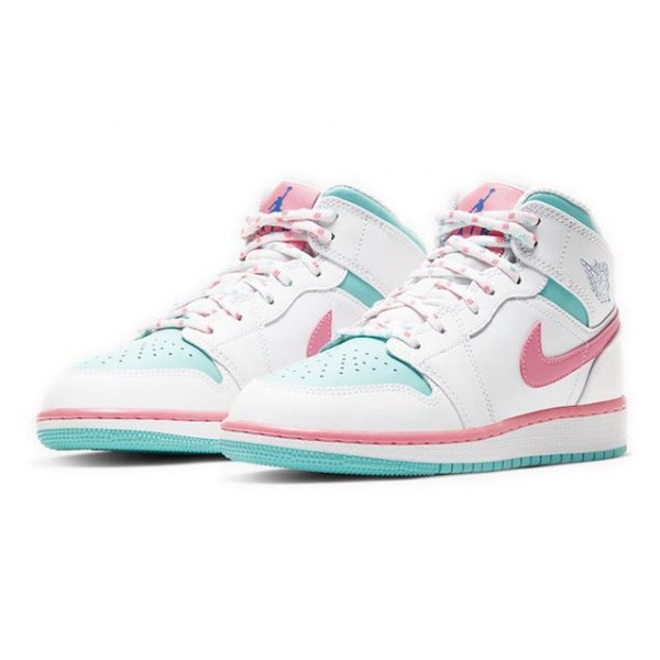 Air Jordan 1 Mid GS Digital Pink 555112-102