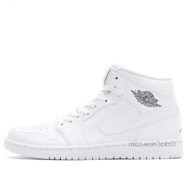 Air Jordan 1 Mid White 554724-120