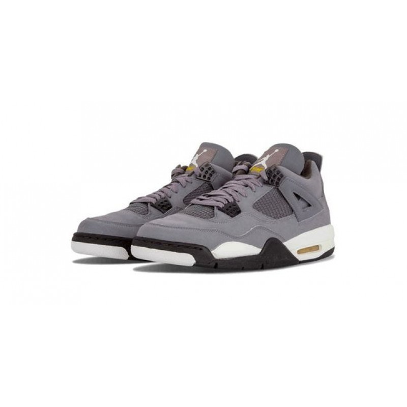 Air Jordan 4 Retro 'Cool Grey' 2004 Cool Grey/Chrome-Dark Charcoal-Varsity Maize 308497-001