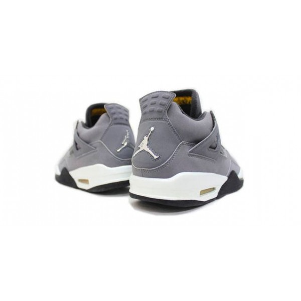 Air Jordan 4 Retro 'Cool Grey' 2004 Cool Grey/Chrome-Dark Charcoal-Varsity Maize 308497-001