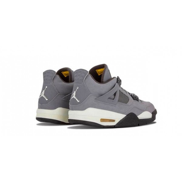 Air Jordan 4 Retro 'Cool Grey' 2004 Cool Grey/Chrome-Dark Charcoal-Varsity Maize 308497-001