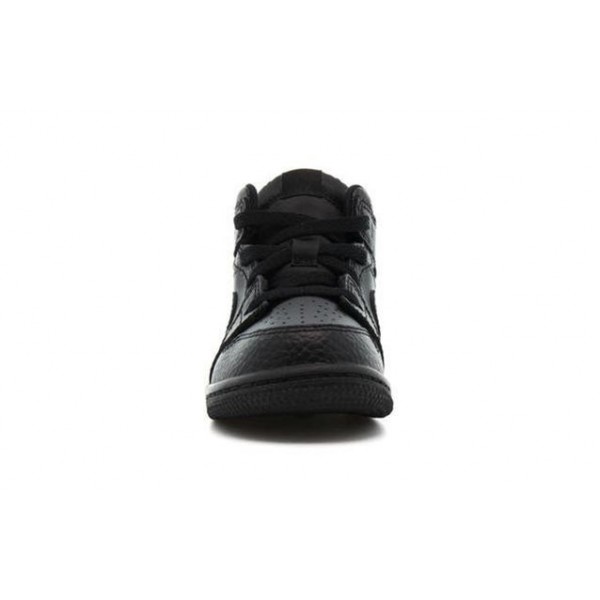 Air Jordan 1 Mid TD 'Triple Black' Black/Black/Black 640735-090