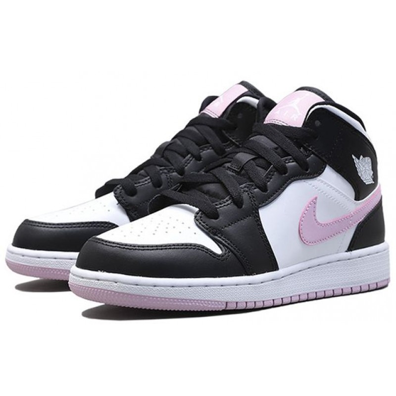 Air Jordan 1 Mid GS Light Arctic Pink 555112-103