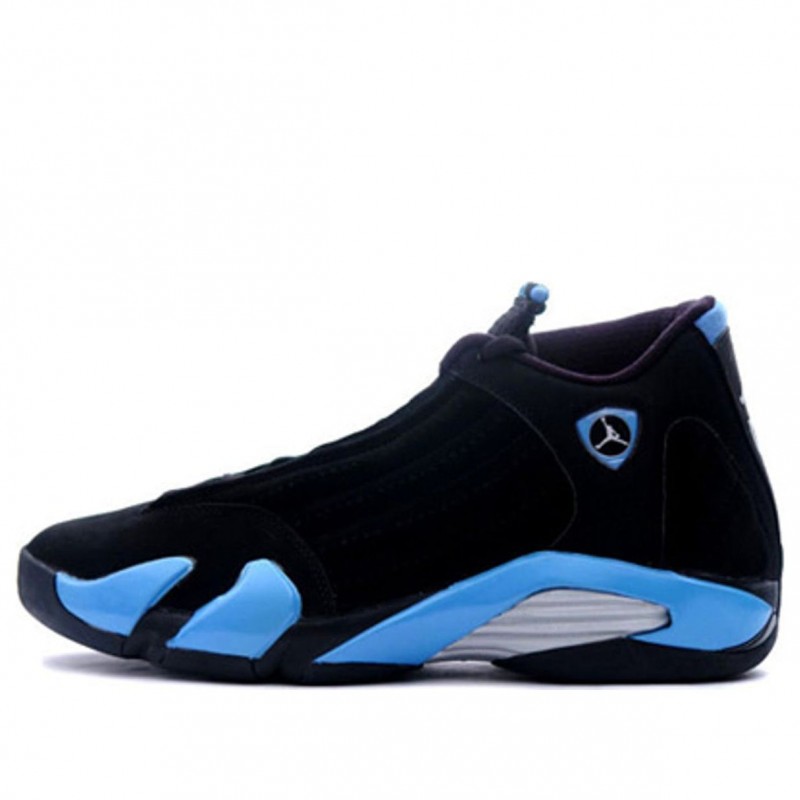 Air Jordan 14 Retro Black University Blue Black/University Blue/Metallic Silver/Silver 311832-041