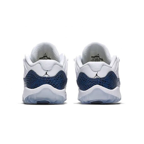 Air Jordan 11 Retro Low TD 'Navy Snakeskin' 2019 White/Black-Navy CD6849-102