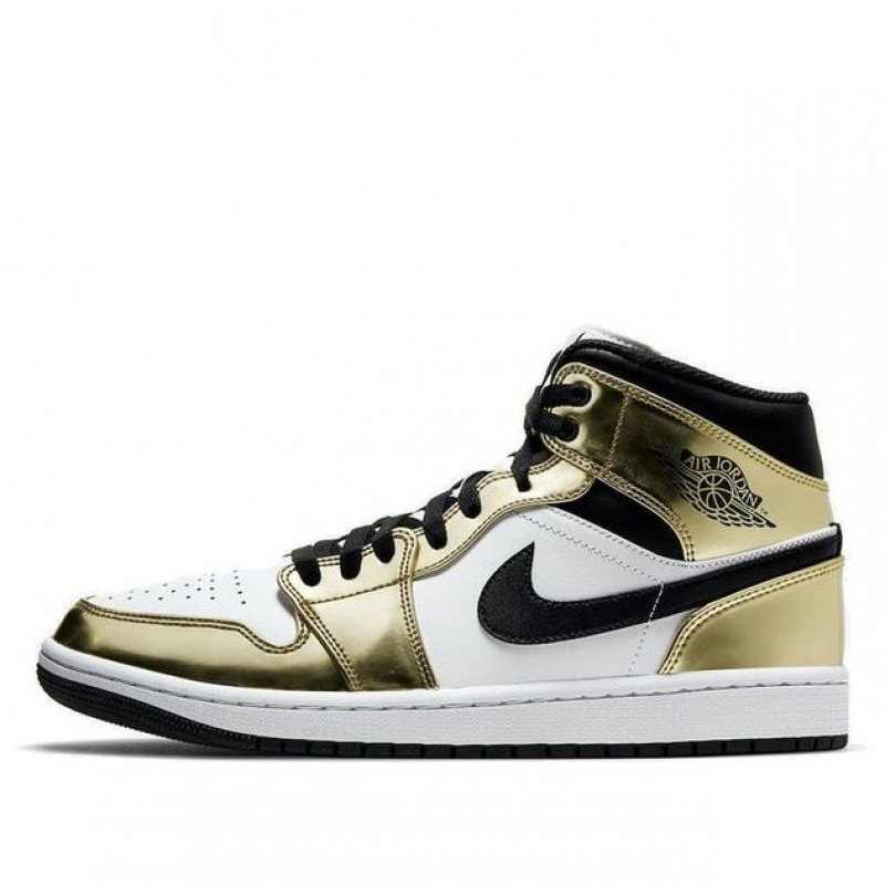 Air Jordan 1 Mid SE 'Metallic Gold' Metallic Gold/Black/White/Black DC1419-700