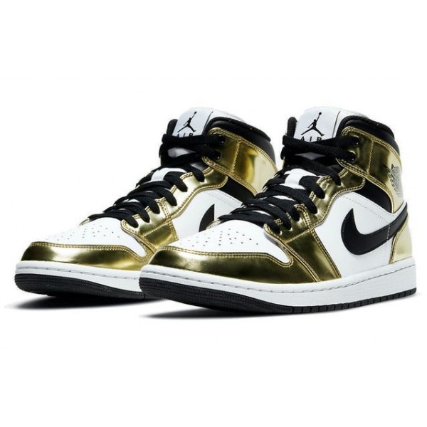 Air Jordan 1 Mid SE 'Metallic Gold' Metallic Gold/Black/White/Black DC1419-700