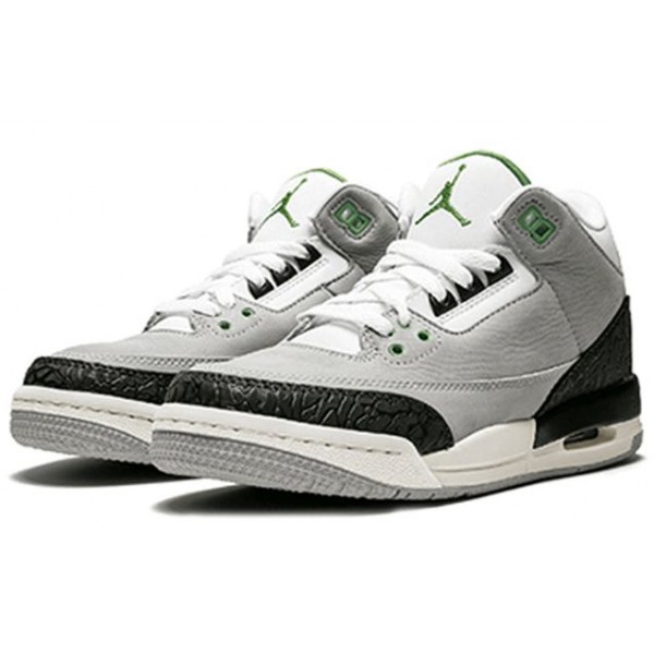 Air Jordan 3 Retro GS Chlorophyll 398614-006