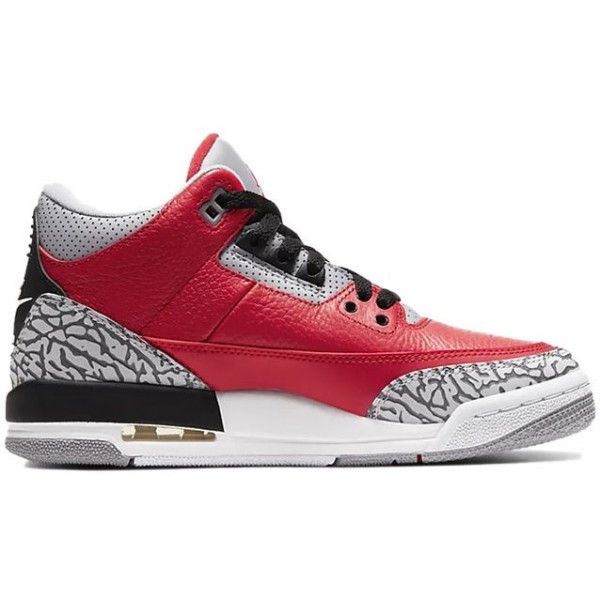 Air Jordan 3 Retro SE GS Fire Red CQ0488-600