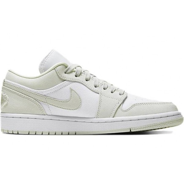 Womens WMNS Air Jordan 1 Low 'Spruce Aura' White/Spruce Aura/Spruce Aura CW1381-003