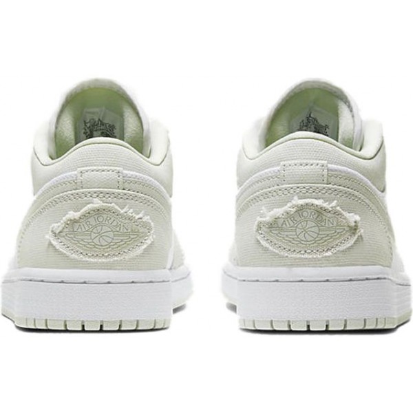 Womens WMNS Air Jordan 1 Low 'Spruce Aura' White/Spruce Aura/Spruce Aura CW1381-003