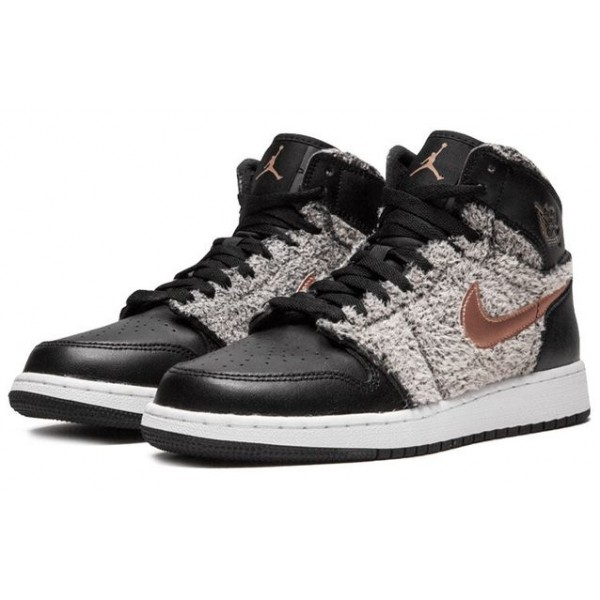 Air Jordan 1 Retro High GG Black Metallic Red Bronze 332148-022