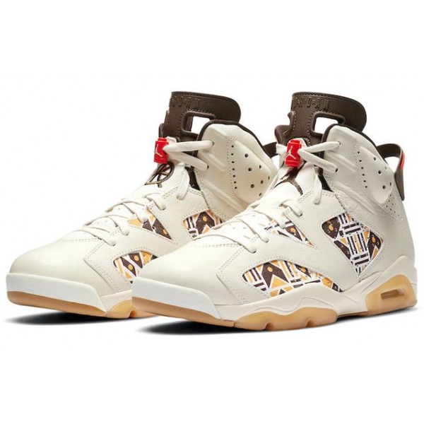 Air Jordan 6 Retro Quai 54 - Sail Gum CZ4152-100