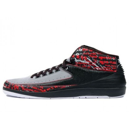 Air Jordan 2 Retro 'Eminem' Black/Stealth-Varsity Red 308308-002