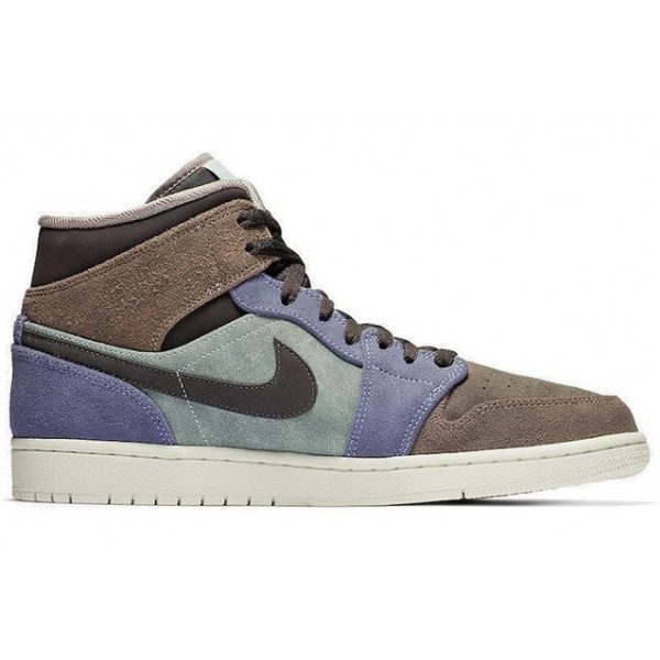 Air Jordan 1 Mid SE Suede - Light Cyan 852542-203