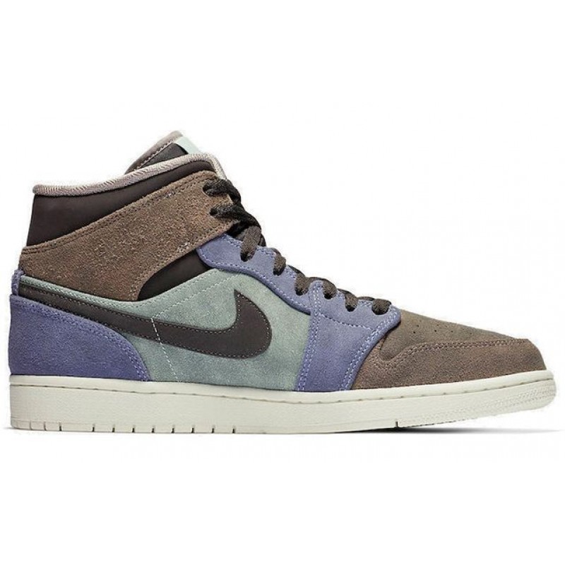 Air Jordan 1 Mid SE Suede - Light Cyan 852542-203