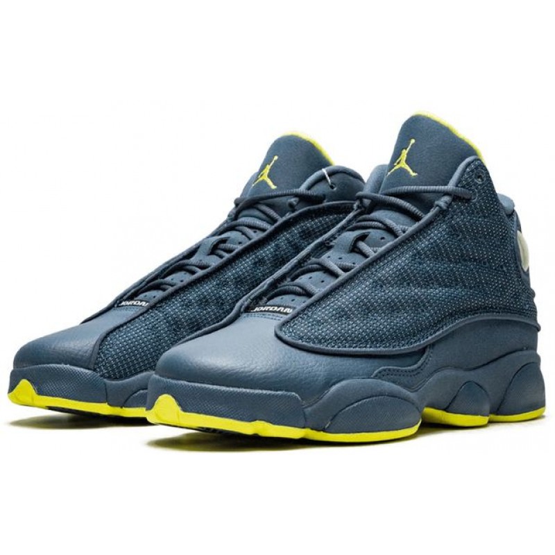 Air Jordan 13 Retro GS 'Squadron' Squadron Blue/Electric Yellow/Black 414574-405