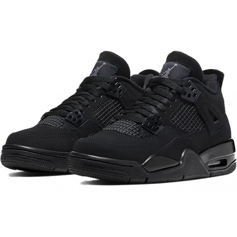 Air Jordan 4 Retro GS Black Cat 408452-010