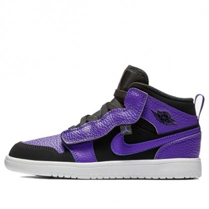 Air Jordan 1 Mid ALT 'Black Concord' (PS) Black/Dark Concord/White AR6351-051