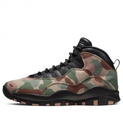 Air Jordan 10 Retro 'Desert Camo' Black/Clay 310805-200