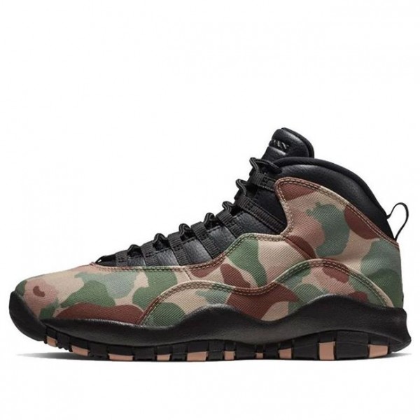 Air Jordan 10 Retro 'Desert Camo' Black/Clay 310805-200