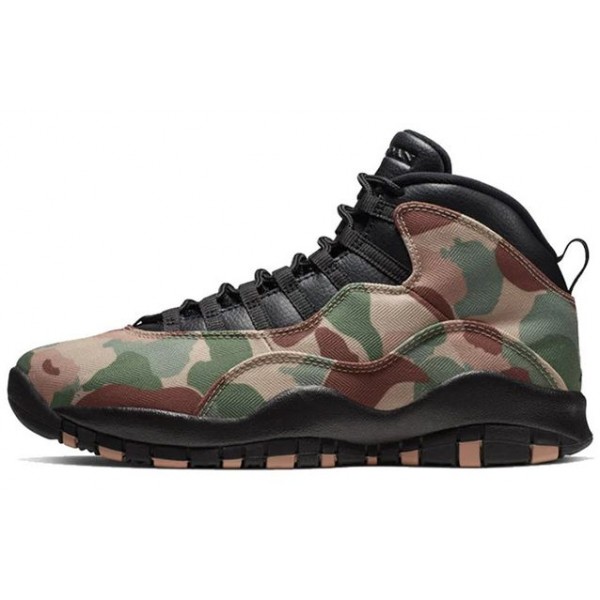 Air Jordan 10 Retro 'Desert Camo' Black/Clay 310805-200