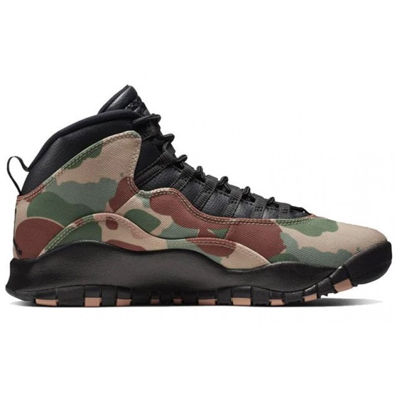 Air Jordan 10 Retro 'Desert Camo' Black/Clay 310805-200