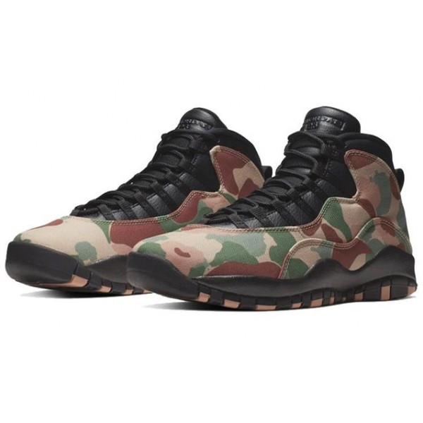 Air Jordan 10 Retro 'Desert Camo' Black/Clay 310805-200