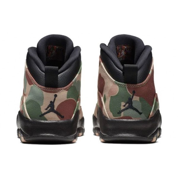 Air Jordan 10 Retro 'Desert Camo' Black/Clay 310805-200