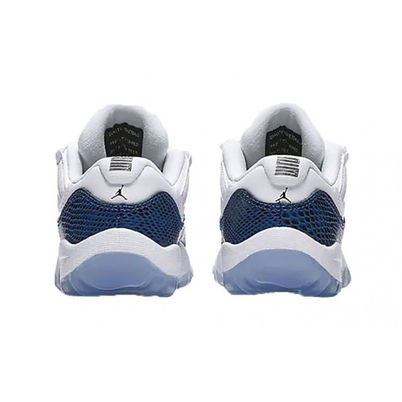 Air Jordan 11 Retro Low PS 'Navy Snakeskin' 2019 White/Black-Navy CD6848-102