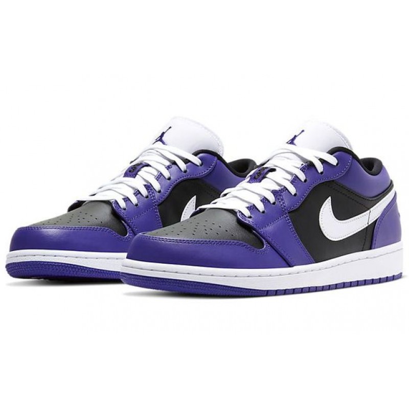 Air Jordan 1 Low Court Purple 553558-501