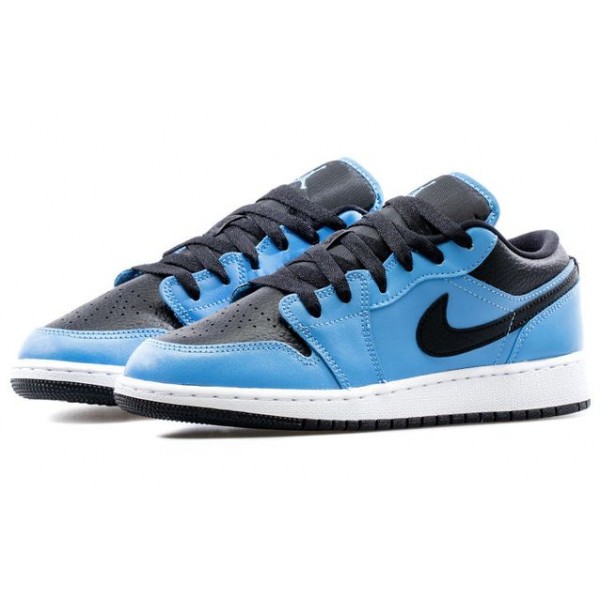 Air Jordan 1 Low GS 'University Blue Black' University Blue/Black/White 553560-403