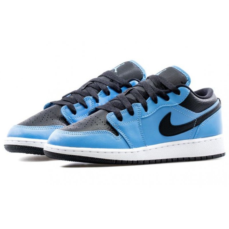 Air Jordan 1 Low GS 'University Blue Black' University Blue/Black/White 553560-403