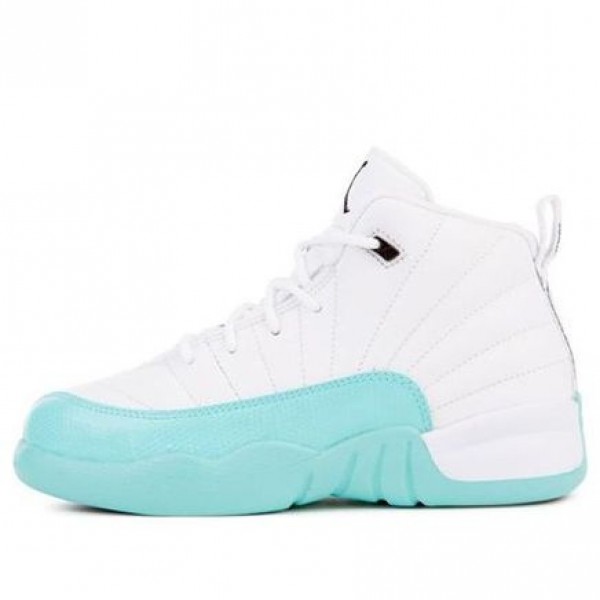 Air Jordan 12 PS 'Light Aqua' White/Light Aqua-Black 510816-100