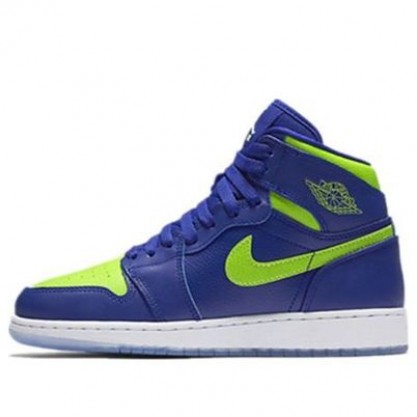 Air Jordan 1 Retro High'Concord' BG Concord/Electric Green 705300-407